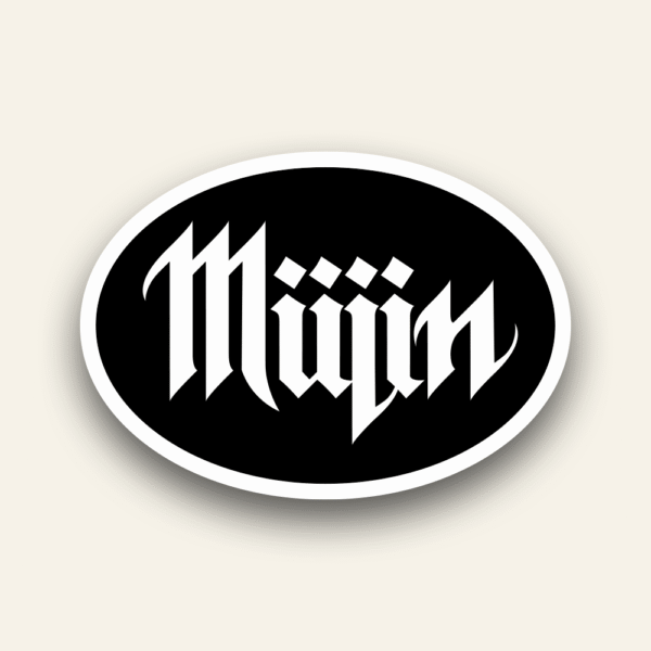 Müjin Logo - Sticker