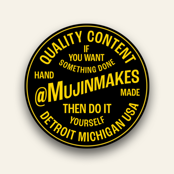 Quality Content 1 - Sticker